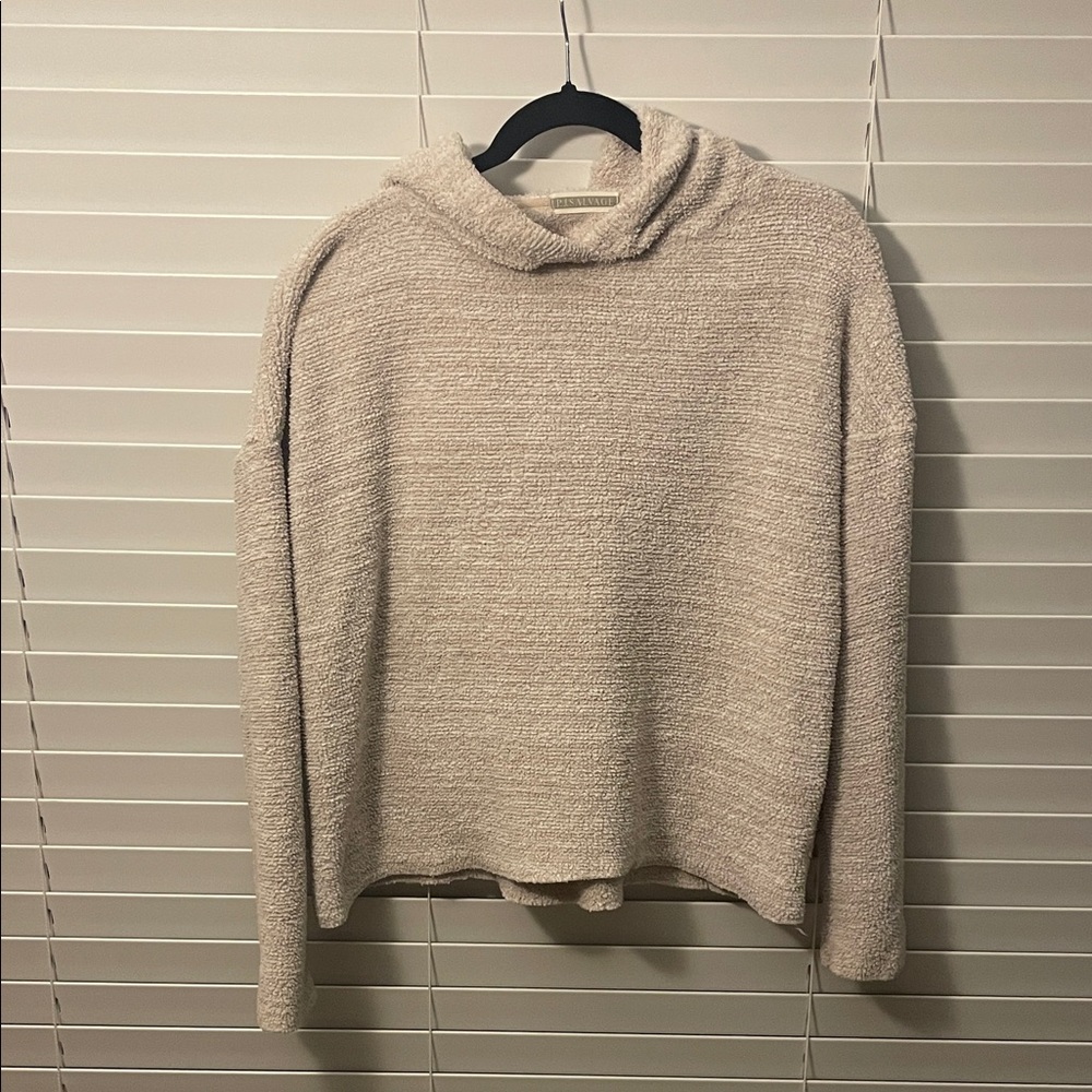 Cozy Cream Textured Sweater